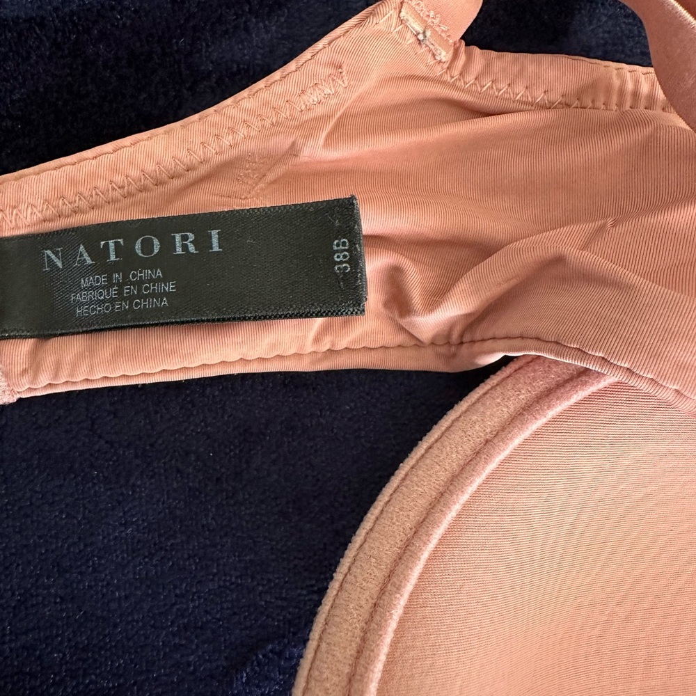 Natori Rosey Pink Bra Full-Coverage Intimates - Picture 3 of 3